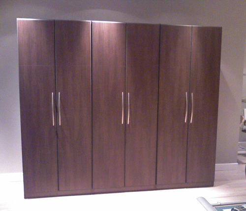 WARDROBE/CLOSET - Java Matte Fronts w/ Java Matte Case