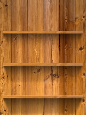 Shelves are a frighteningly simple idea that bestow storage ease upon any space.