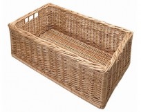 Wicker baskets are an inexpensive, efficient solution to your storage necessities.